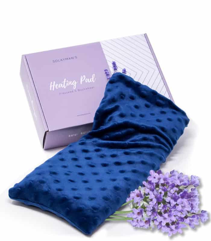 10 Lavender Scented Microwave Heating Pad - Blue - Image 1
