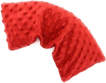 Microwavable Heating & Cooling Neck Wrap- Red