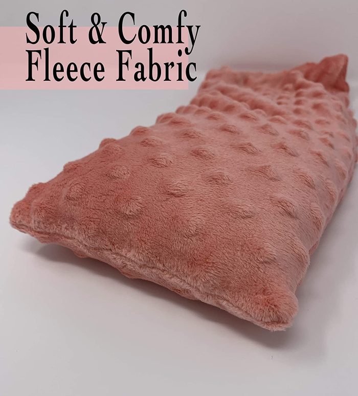 Heating Pad & Cold Herbal Shoulder Wrap - Coral - Image 2