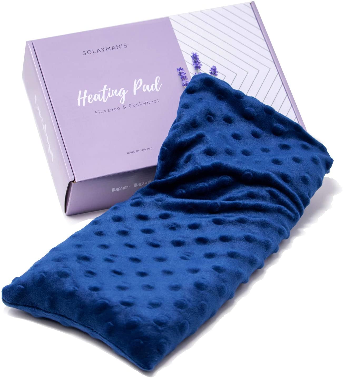 Lavender Scented Microwave Heating Pad – Blue