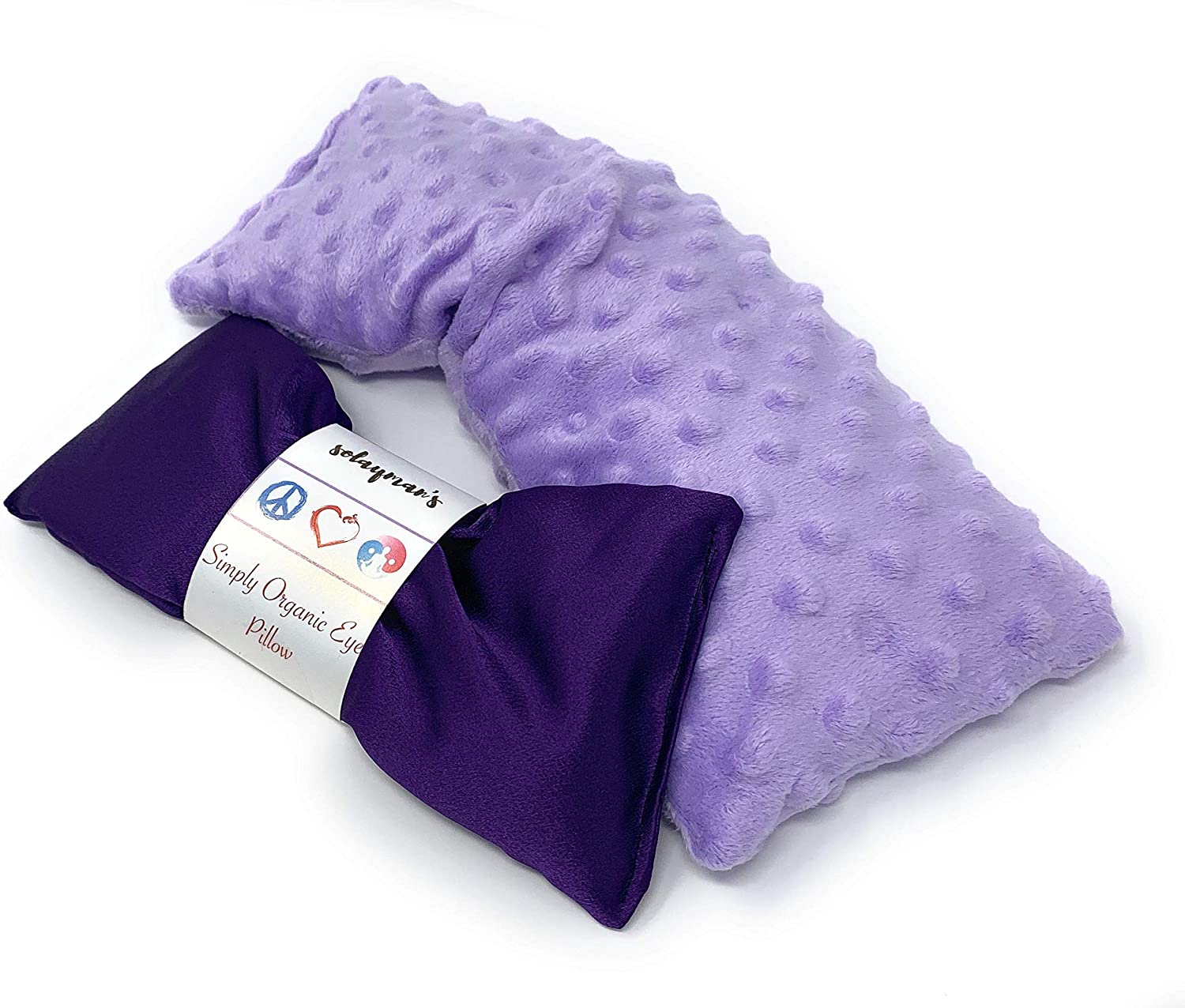 Microwavable Heat Pad & Eye Pillow – Gift Set
