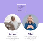 Mumu Wraps Lavender Scented Microwavable Heating Pad for Neck, Shoulder, and Back Pain Relief - Image 3